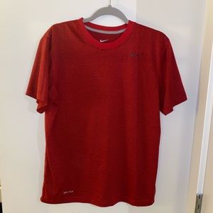 Nike Dri-Fit Red Athletic shirt